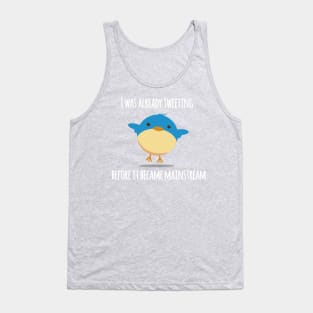 tweeting bird Tank Top